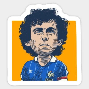 Michel Platini Sticker